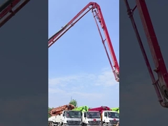 Pumpas de hormigón montadas en camión con amplitud de vibración de 2,6 mm