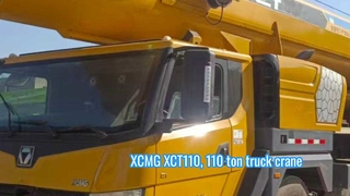 Camión grúa XCMG XCT110 2018 de 110 toneladas
